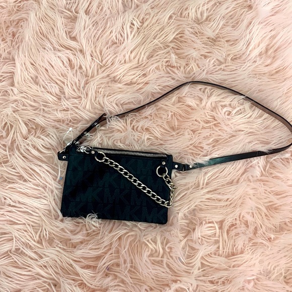 Michael Kors Handbags - Michael Kors fanny pack, black, new with tags- never used